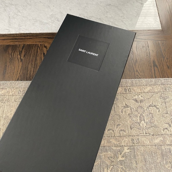 Saint Laurent Tanger Design Over the Knee Boots - Picture 9 of 9